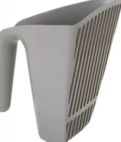 Moderna plastic kattenbakschep 'Scoop & Sift', warmgrijs
