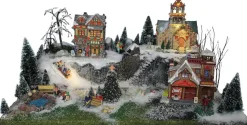 My Village Basis kerstdorp gletsjer 78x25cm