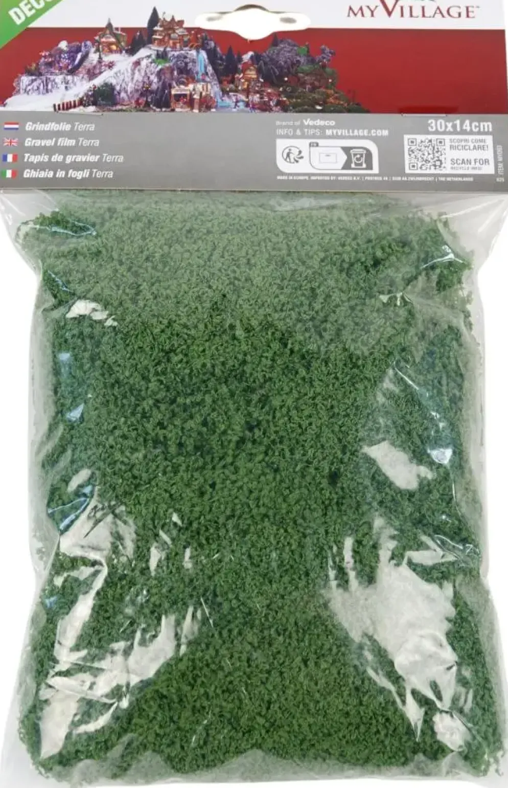 My Village deco grof 30g groen