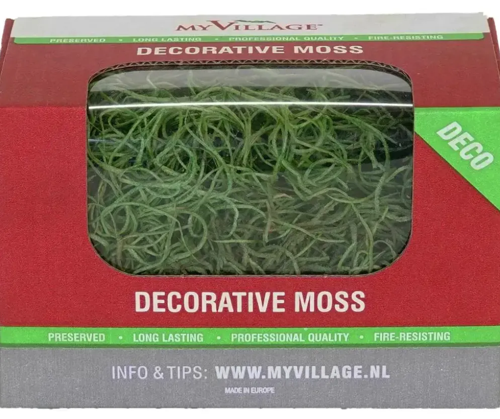 My Village decorative moss groen 50g