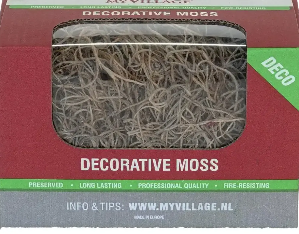 My Village decorative moss naturel 50g