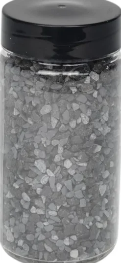 My Village Deco Steentjes Zwart-Grijs Medium 370ml