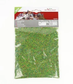 My Village deco strooisel medium 50g groen/multi color