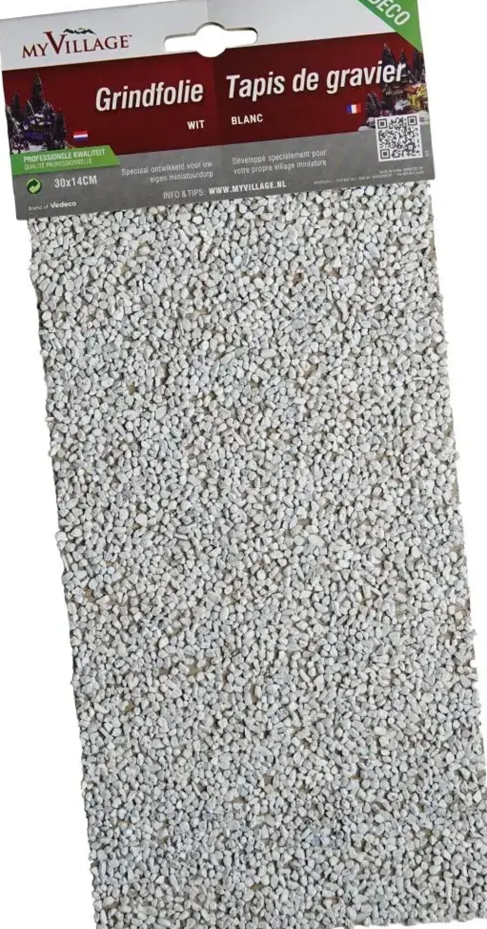 My Village Grindfolie wit 30x14 cm