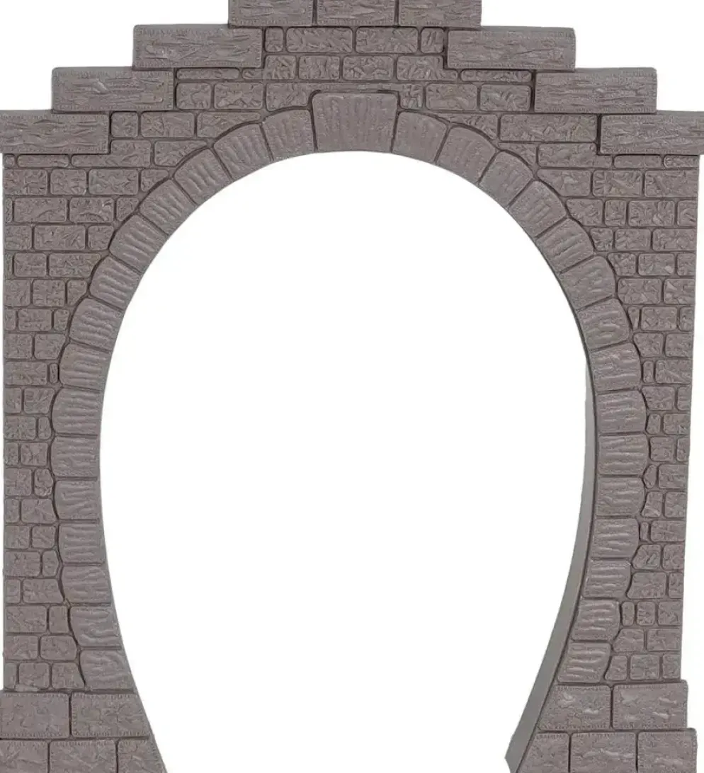 My Village tunnel portaal 1:87 grijs 2st