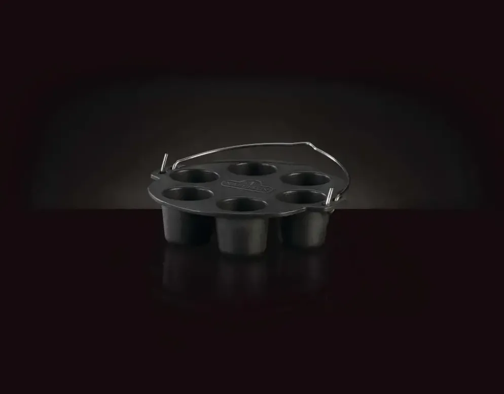 Napoleon gietijzeren muffinvorm l24cm