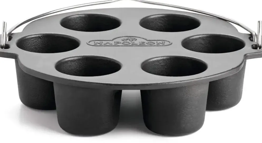 Napoleon gietijzeren muffinvorm l24cm