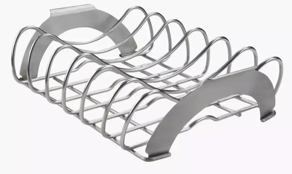 Napoleon grillrek voor spareribs 2 in 1 rvs