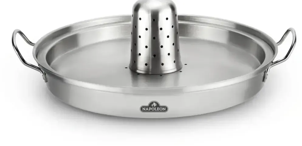 Napoleon Pro gevogeltestomer en pan rvs