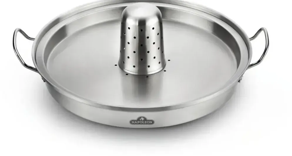 Napoleon Pro gevogeltestomer en pan rvs