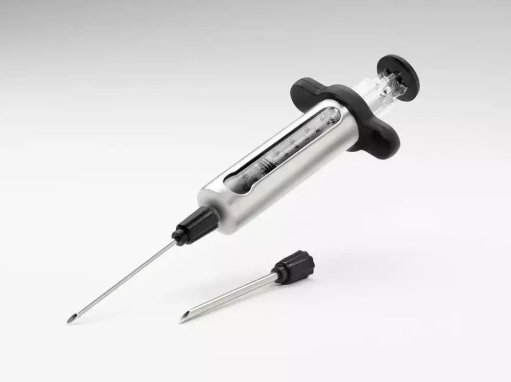 Napoleon Rvs marinade injectiespuit + 2 naalden