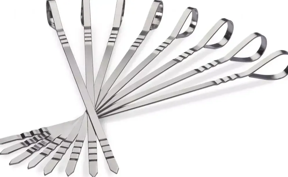 Napoleon Rvs schaschlik spiesen (8 stuks)