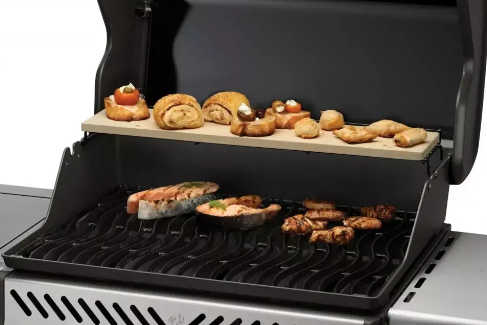 Napoleon warming rack pizza/baking stone