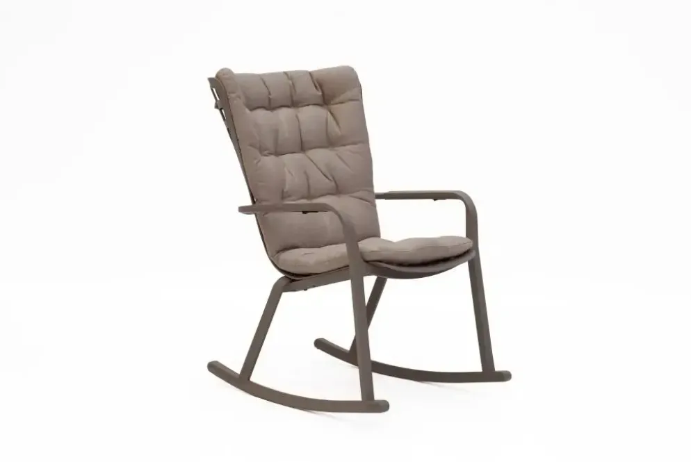 Nardi schommelstoel folio taupe