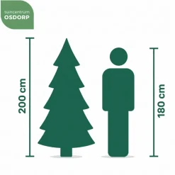 National Tree Company Bayberry spruce kunstkerstboom groen 198cm