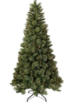 National Tree Company Shimmery Golden Bristle kunstkerstboom goud & groen 228cm