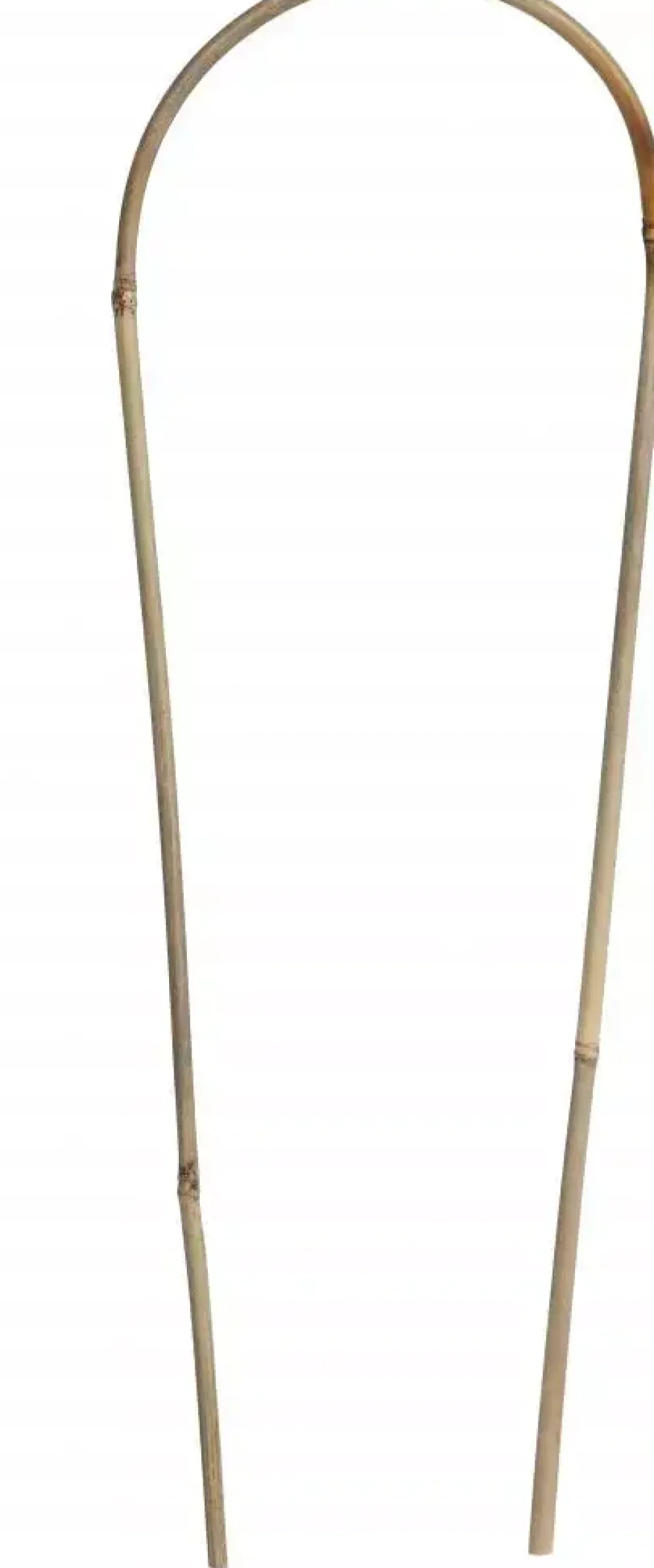 Nature Bamboestok gebogen 90 cm naturel