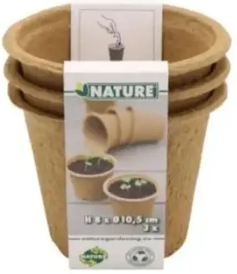 Nature Biopot 8x10,5cm - 3stuks