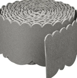 Nature borderrand 13cmx12m 3mm grijs