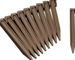 Nature Borderrandepennen taupe 10 stuks