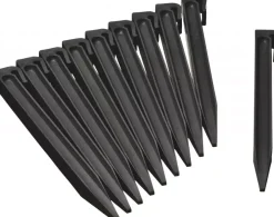Nature Borderrandepennen zwart 10 stuks
