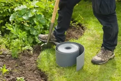 Nature Borderrand grijs h15 cm 10 meter