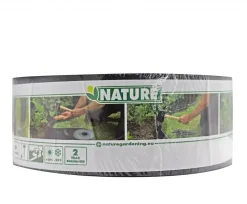 Nature Borderrand zwart h7.5 cm 10 meter