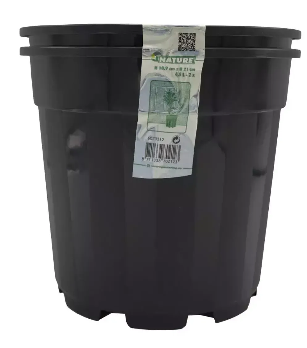 Nature Container afwatering 4.5l zwart