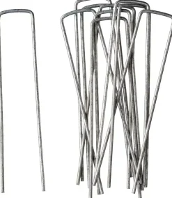 Nature Gronddoekpennen metaal 20 cm 10 stuks