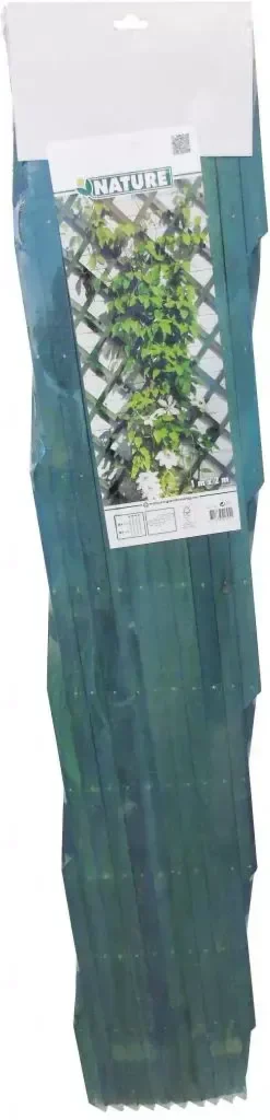 Nature Houten klimrek groen 100x200 cm fsc