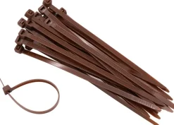Nature Kabelbinder 15cm Chocobruin 25st