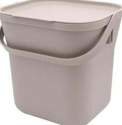 Nature keukencompostbak 25.4x21.9x24.6cm taupe