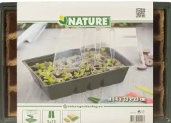 Nature Kweekbakset h14x33x23cm inclusief 2 trays