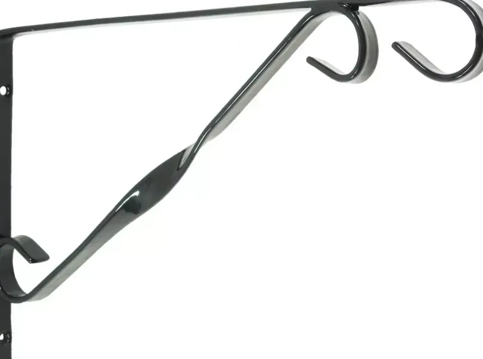Nature Muurhaak groen h18.5b30cm