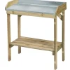 Nature Oppottafel vuren fsc 85x42x97 cm