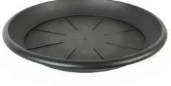 Nature Waterschotel 17 cm zwart