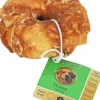Natuurlijke snack kip, donut met kip, 9 cm met label
