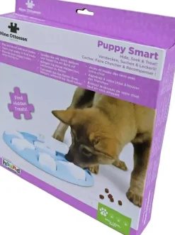 Nina Ottosson puppyspel puppy smart blauw