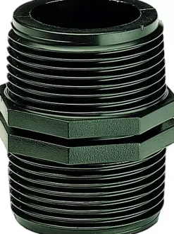 Nippel 2x buitenschr.dr. 1inch1inch