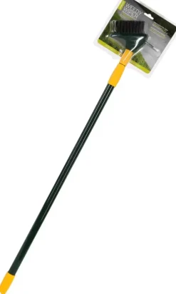 Noviplast - Weedy Wiper – Onkruidverwijderaar met verstelbare steel (tot 140 cm) en staalborstel