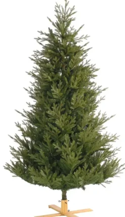 Our Nordic Christmas Arkansas kunstkerstboom houten voet groen 213cm