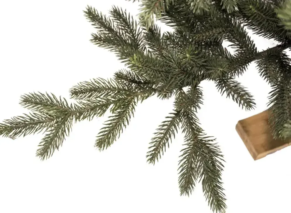 Our Nordic Christmas Arkansas grote kunstkerstboom houten voet groen 274cm