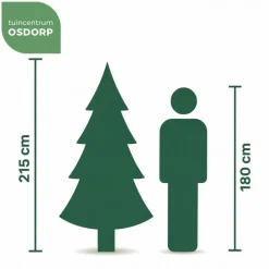 Our Nordic Christmas Helsinki kunstkerstboom 213cm