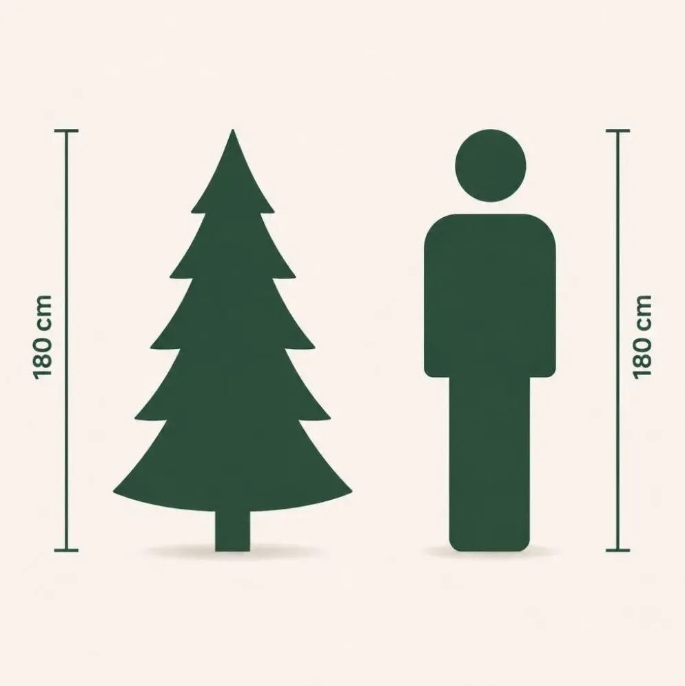 Our Nordic Christmas Kentucky deluxe kunstkerstboom 183cm