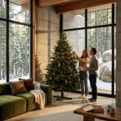 Our Nordic Christmas Kentucky Deluxe grote kunstkerstboom groen 243cm, 1050 lampjes