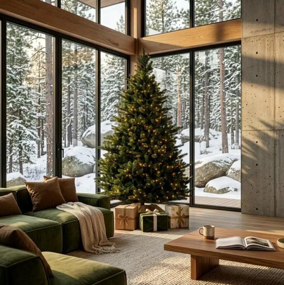Our Nordic Christmas Kentucky Deluxe kunstkerstboom groen 213cm, 650 lampjes