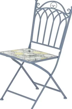 Outdoor Living by Decoris bistrostoel sorrento blauw