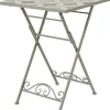 Outdoor Living by Decoris bistrotafel marrakech 58x58x76cm lichtgrijs