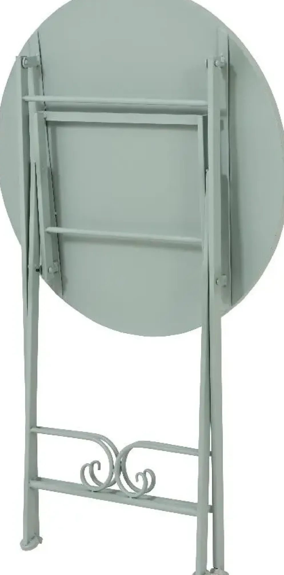 Outdoor Living by Decoris bistrotafel lausanne 60x76cm lichtblauw