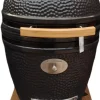Own grill keramische kamado barbecue big inbouw grijs/antraciet (exclusief voet)